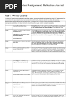 MKT2360 Individual Assignment Reflection Journal Template Rev2 1