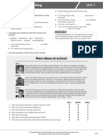 A2 U1 Exam Practice Reading