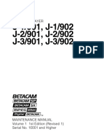 Sony j1-j2-j3-901 j1-j2-j3-902 Vol.1 1st-Edition Rev.1 Beta Player MM
