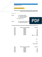 Modelos Matemáticos para El Pronóstico de Ventas