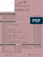 Tabela Atual PDF