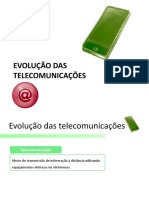 Evolução Telecomunicações História