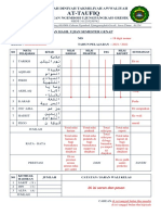 Juknis Penulisan Raport Kls 4