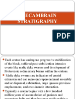 Precambrain Stratigraphy