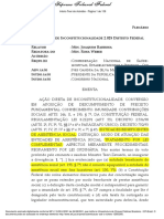 STF. Acórdão ADI 2028 DF de 02.03.2017 Inconstitucionalid. Lei 9732 Gratuidade