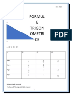 Formule Trigonometrice. - Moisă Larisa Cătălina