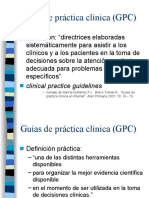 Guías de Práctica Clínica (GPC)