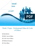Professional Ethics & Code of Ethics