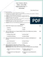 Science Sample Paper - 4 - 1