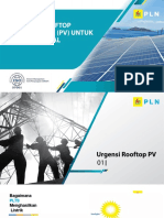 Instalasi Rooftop Photovoltaic (PV) Untuk Rumah Tinggal