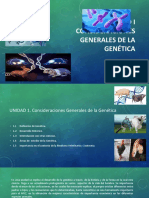 Consideraciones Generales de La Genética