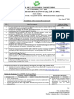 Wireless Communication & Networking Lab Online Mode Plan-2020