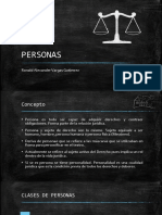 Personas: concepto, clases y comienzo y fin de la personalidad