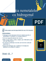 Reacția Nemetalelor Cu Hidrogenul-Lecție Pedagogie