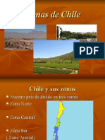Zonas de Chile - Historia, Geo. y Cs.