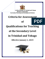 Criteria For Assessment Nov 23