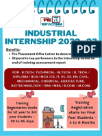 Industrial Internship & Training 2022-23