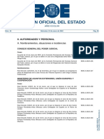 Boletín Oficial Del Estado: Ii. Autoridades Y Personal