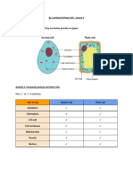 9Y4 B1.2 Animal & Plant Cells - Lesson 1