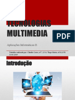 Tecnologias Multimedia