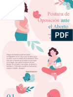 Postura contra el Aborto