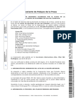 Acta Del Pleno Ordinario Del 20 de Diciembre de 2022