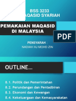 Bab 8 Pemakaian Maqasid Di Malaysia
