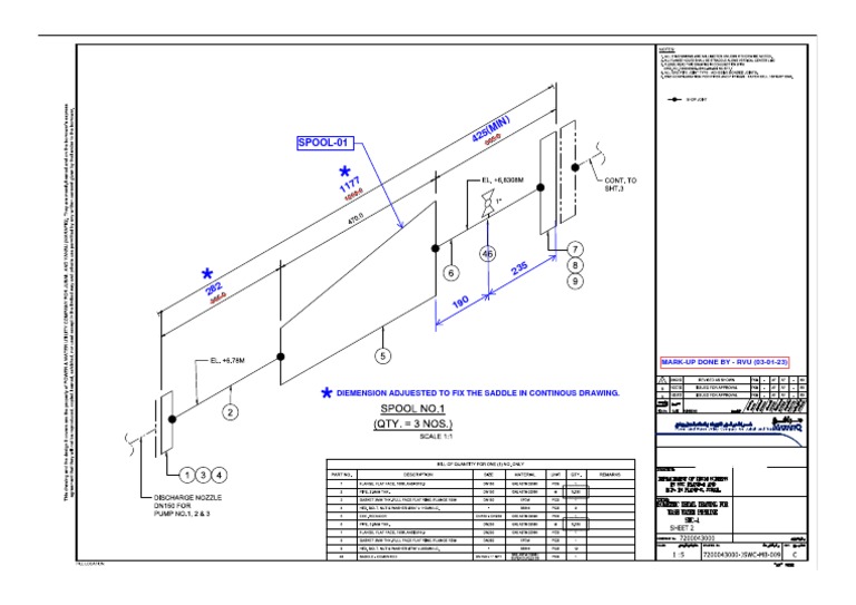 Piping Drawing | PDF