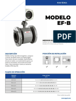 Medidores Electromagneticos Serie EF-B