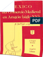Léxico Del Comercio Medieval en Aragón (Siglo XV)
