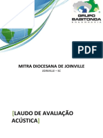 Laudo de Avaliação Acústica EIV Mitra Diocesana de Joinville