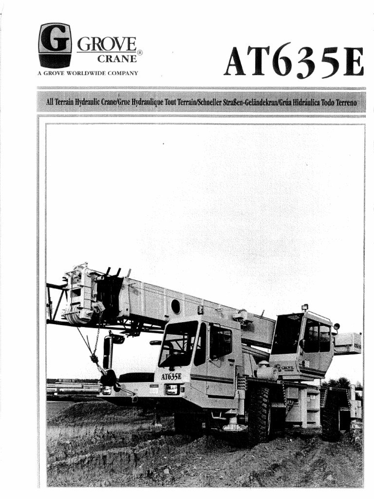 Nm1qazx5dfepeuzegrove At635e All Terrain Crane Network | PDF