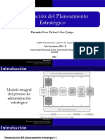 Clase 5 - Formulación Del Planeamiento Estratégico