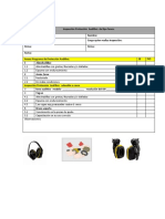 FROM - Inspección Protección Auditiva de Tipo Fonos