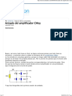 Armado Del Amplificador CMoy - Asterion2