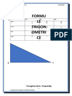 Formule Trigonometrice.