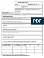 Modelo de Llenado de Acta de Fiscalizacion de Arribo de Material Electoral