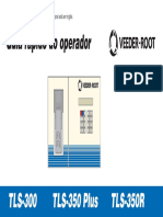 Guia Rápido Do Operador: TLS-300 TLS-350 Plus TLS-350R