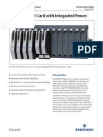 Product Data Sheet S Series h1 I o Card Integrated Power Deltav en 56320