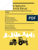Pesticide Applicator Core Training Manual