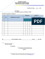 Solicitud de Cambio de Notas 2021