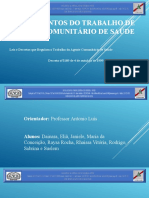 Fundamentos Do Trabalho de Agente Comunitário de Saúde