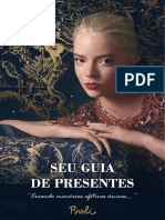 Guias de presentes com perfumes e kits de beleza de luxo