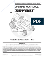 Operator'S Manual: Shift-On-The-Go Lawn Tractor - Pony