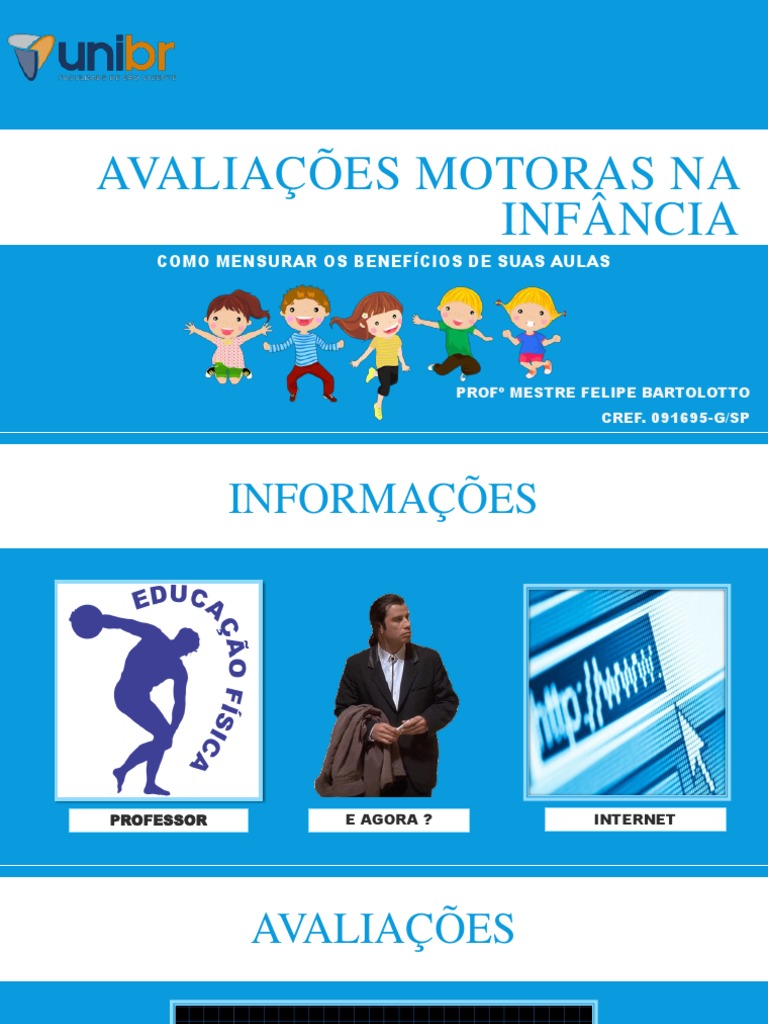 Avaliação de Habilidades Motoras na Infância | PDF