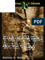 (Mysterious & Unknown) Patricia D. Netzley - Paranormal Activity-ReferencePoint Press (2012)