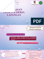 Penjelasan Praktek Kerja Lapangan