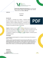 Esquema para Presentar Ponencia