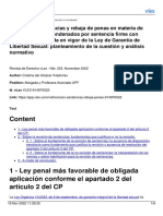 ARTÍCULO Revisin de Sentencias y Rebaja de Penas en Materia de Delito