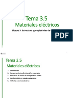 Quimica UD 3.5 Materiales Electricos